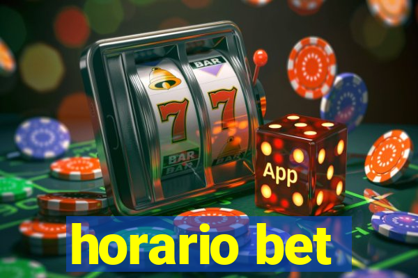 horario bet